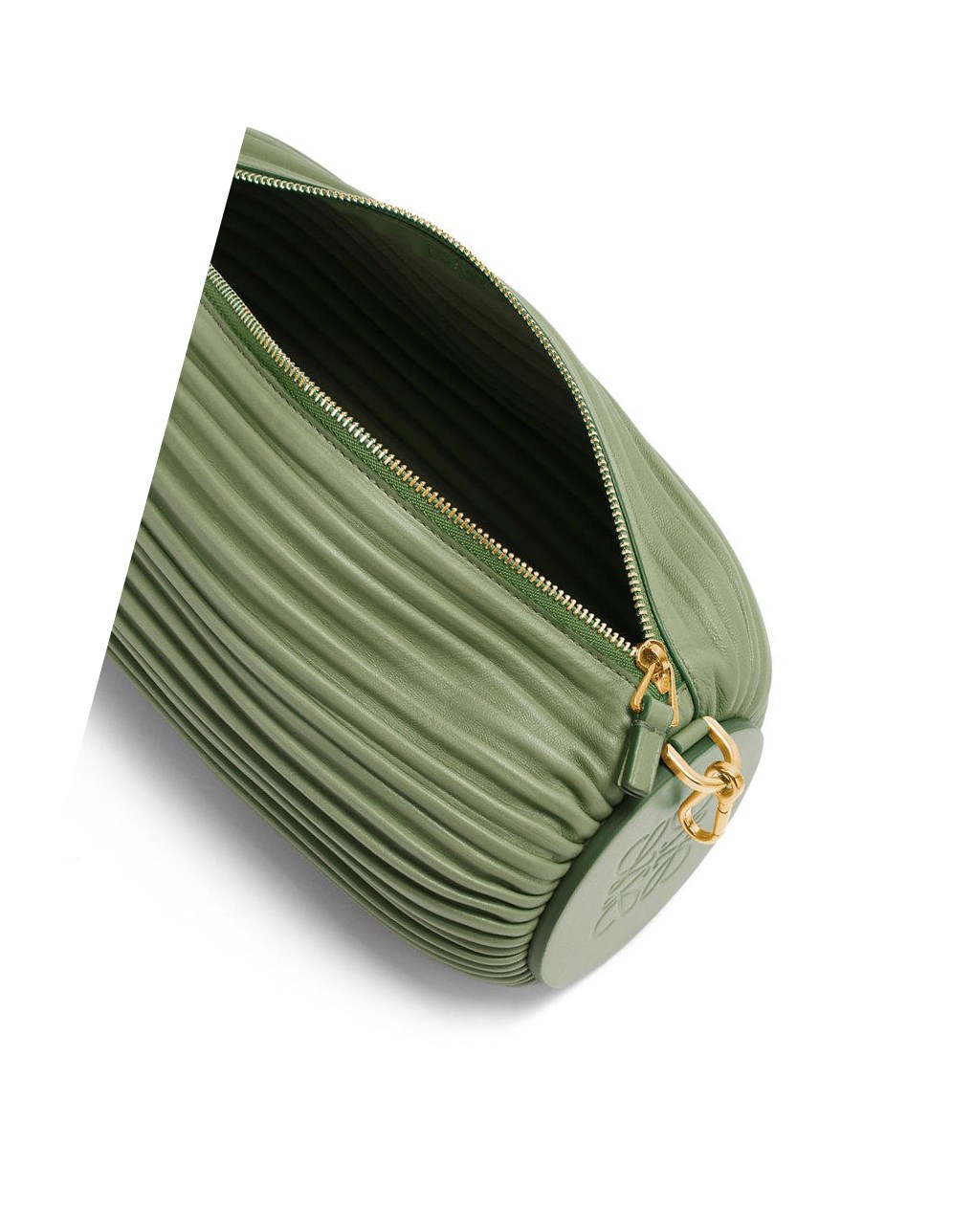 Loewe Bracelet pouch in nappa calfskin Rosemary | PZOCX-9715