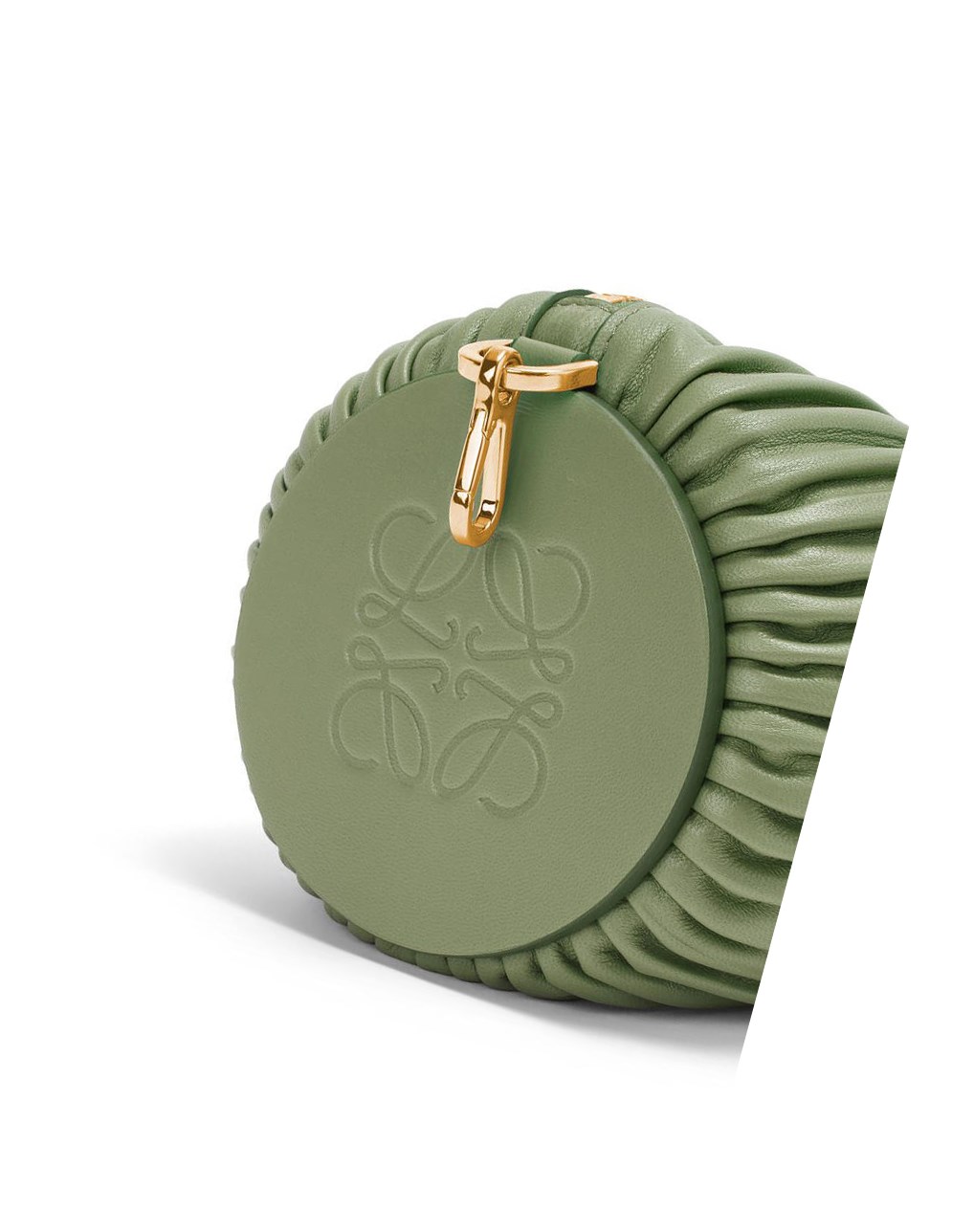 Loewe Bracelet pouch in nappa calfskin Rosemary | PZOCX-9715
