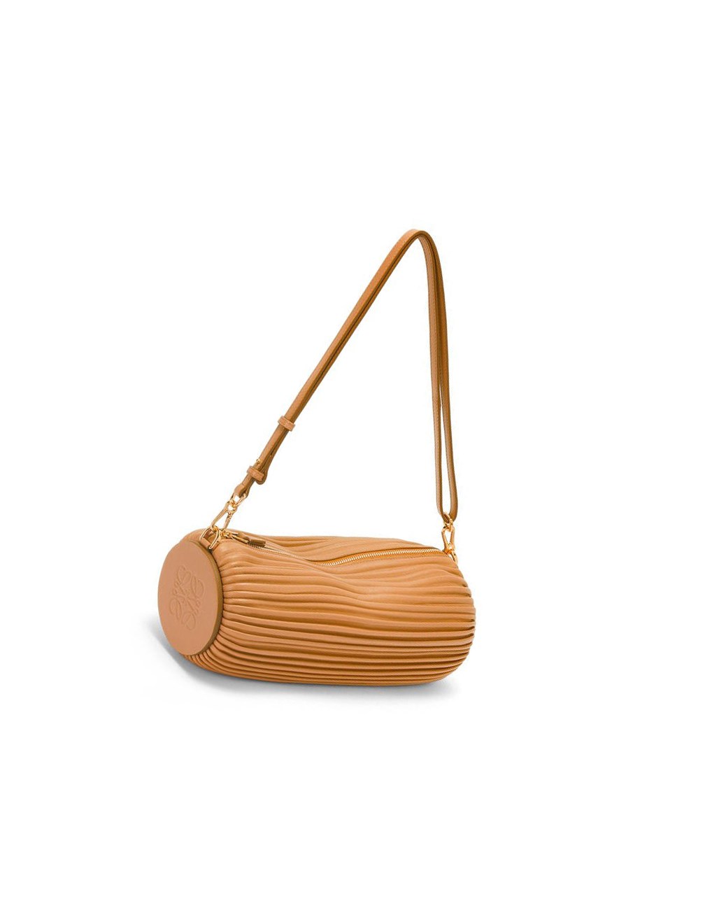 Loewe Bracelet pouch in nappa calfskin Warm Desert | XVKSG-9463
