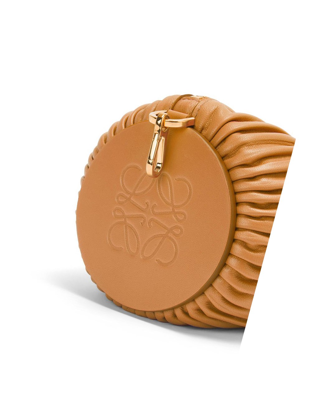 Loewe Bracelet pouch in nappa calfskin Warm Desert | XVKSG-9463