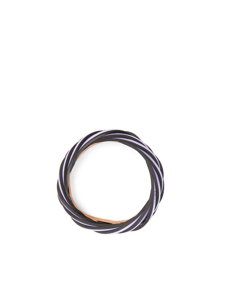 Loewe Braided bangle in classic calfskin Lavanda | WFISD-4685