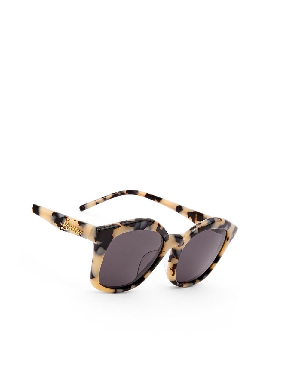 Loewe Browline sunglasses in acetate Negros Blancos | HQKCG-4309