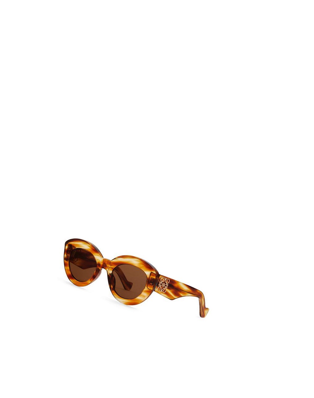 Loewe Butterfly Anagram sunglasses in acetate Striped Havana | FKELT-7049