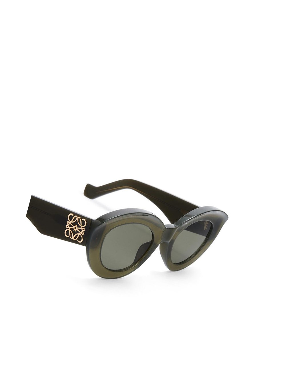 Loewe Butterfly Anagram sunglasses in acetate Kaki | XWHZP-0387