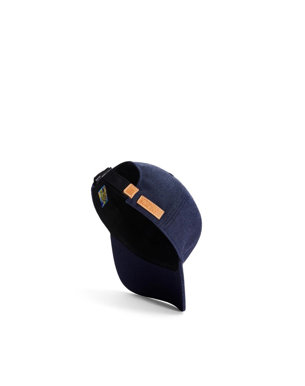 Loewe Cap in canvas Marine | XOWEK-6028