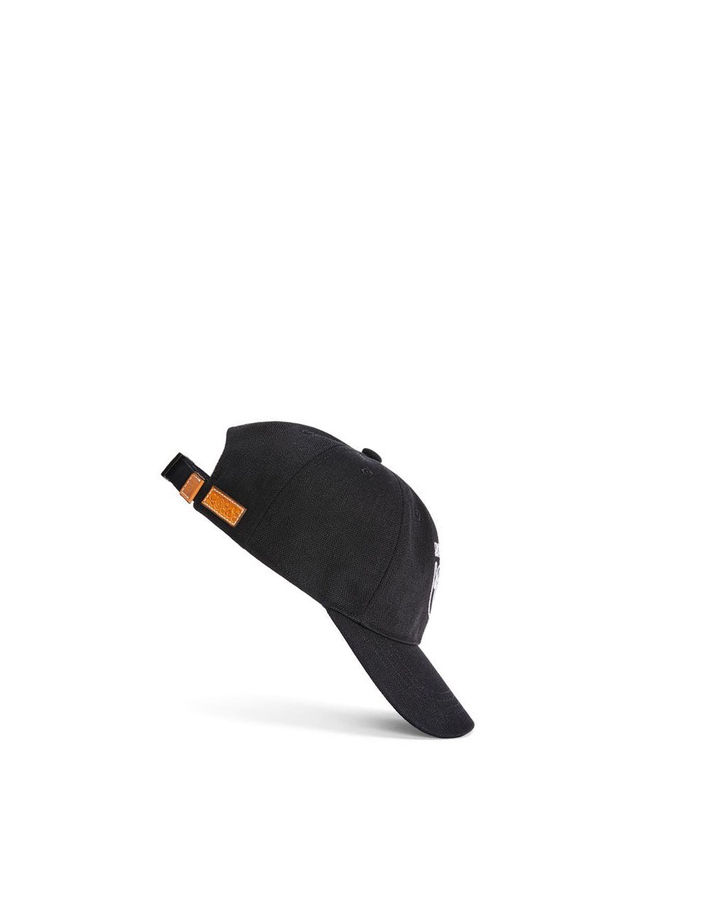 Loewe Cap in canvas Negros | LYMDJ-7580