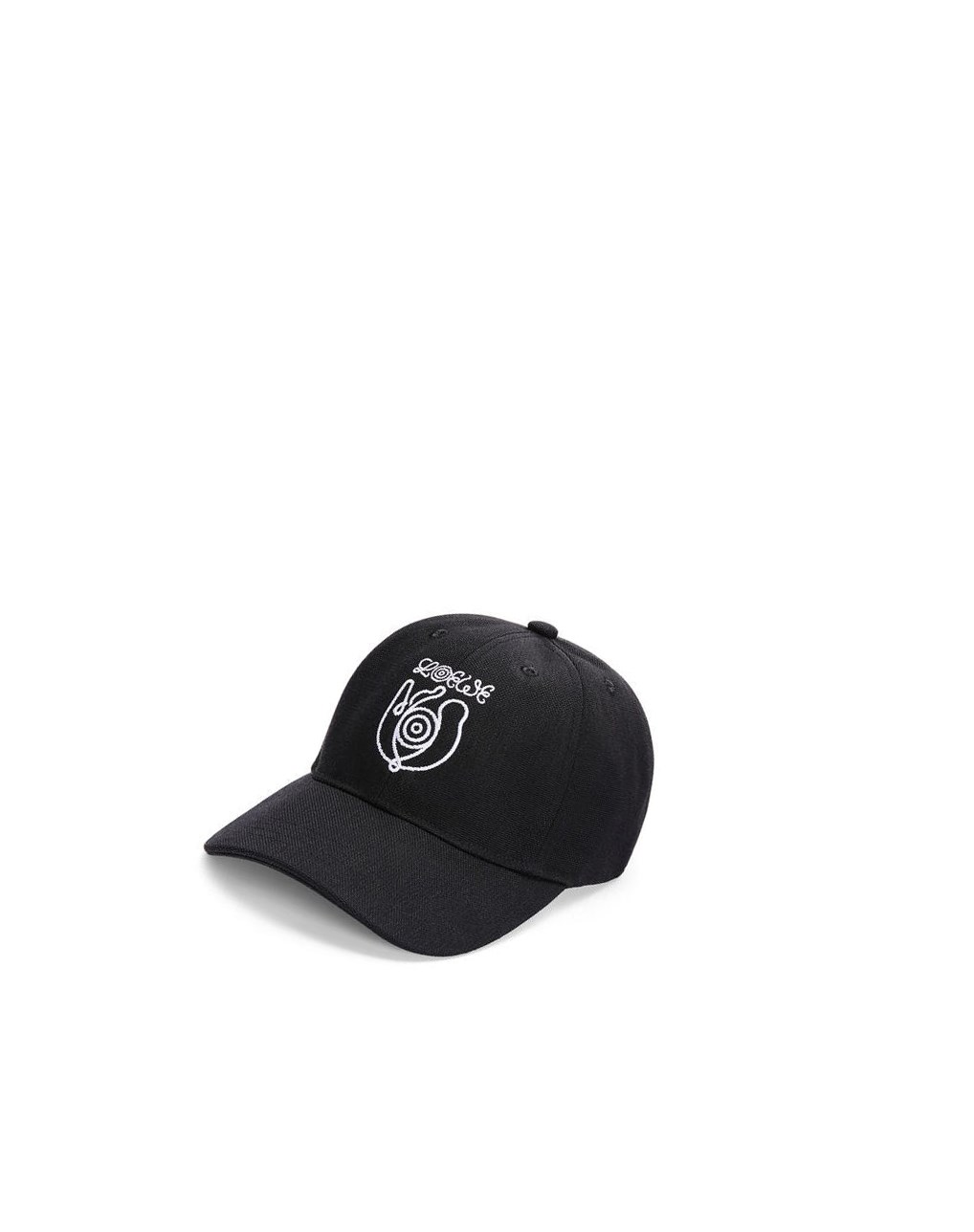 Loewe Cap in canvas Negros | LYMDJ-7580