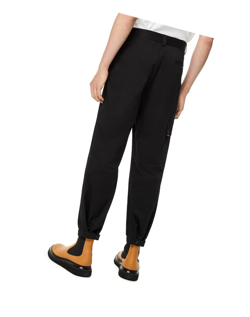 Loewe Cargo trousers in cotton Negros | SUJID-3608