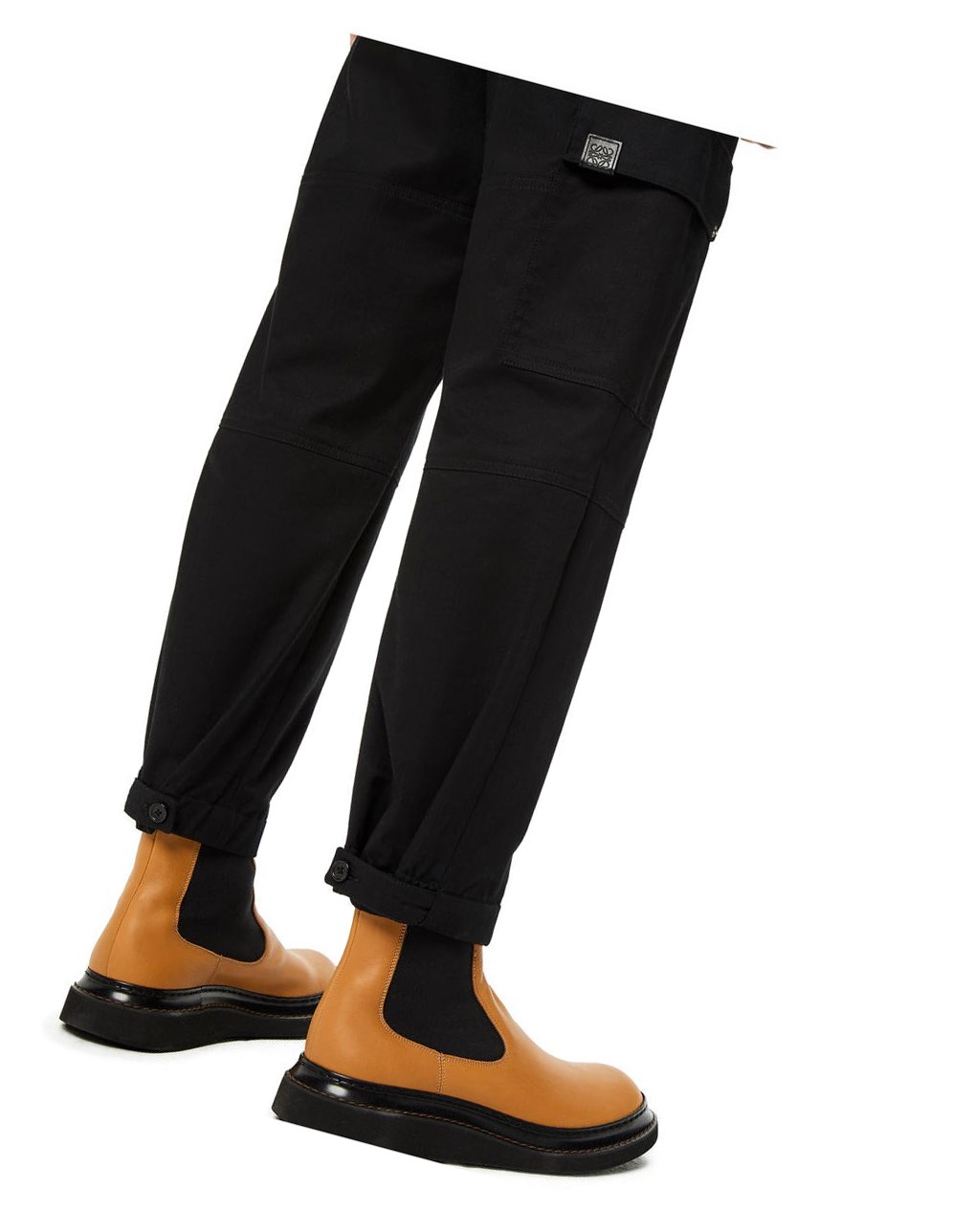 Loewe Cargo trousers in cotton Negros | SUJID-3608