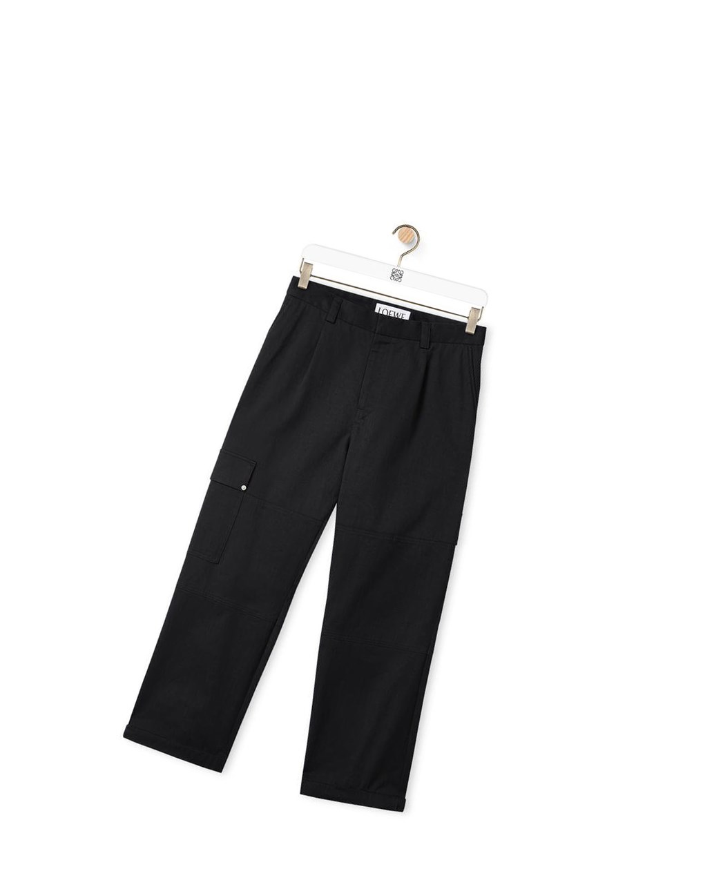 Loewe Cargo trousers in cotton Negros | SUJID-3608