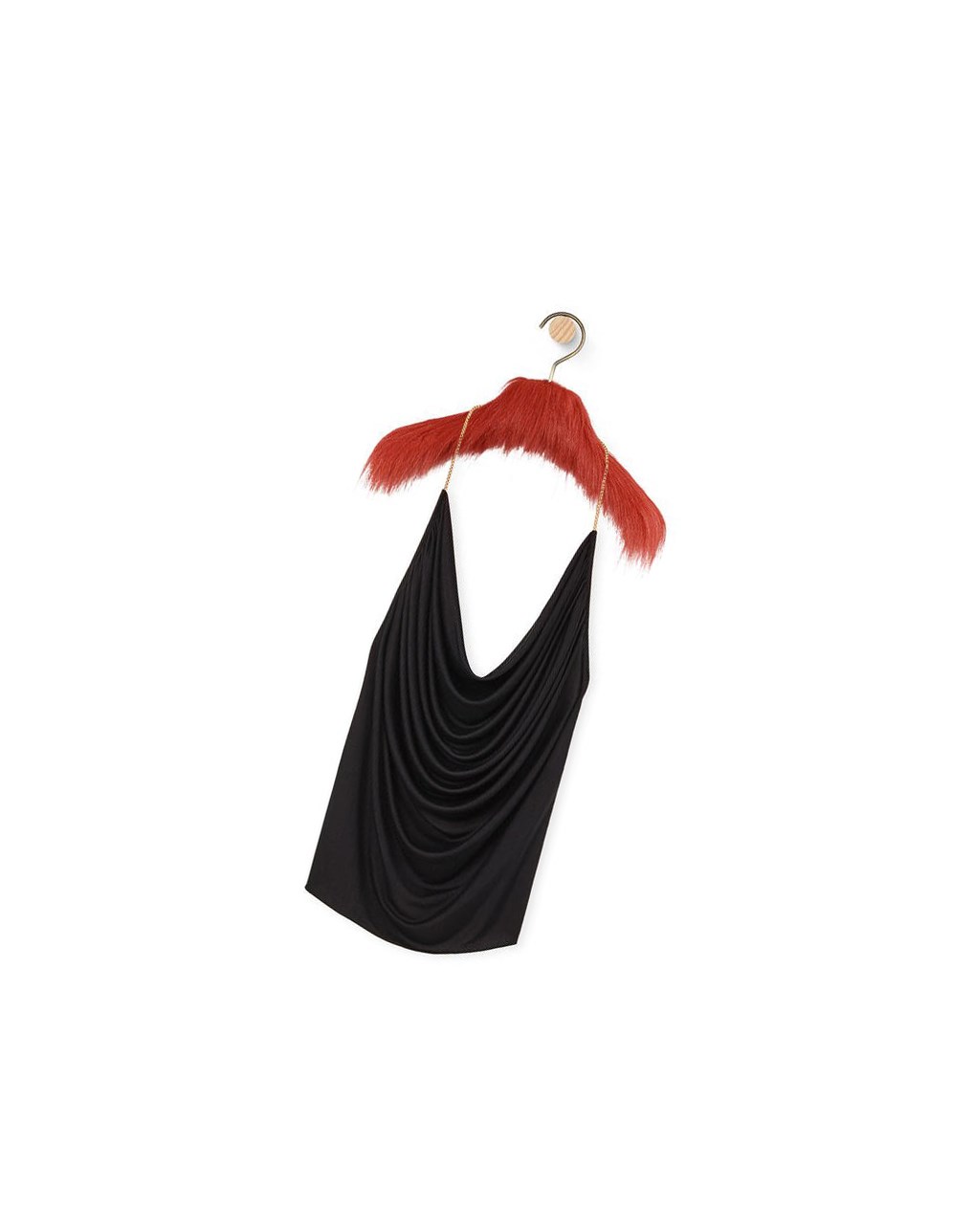 Loewe Chain draped top in silk Negros | AIRMX-5917