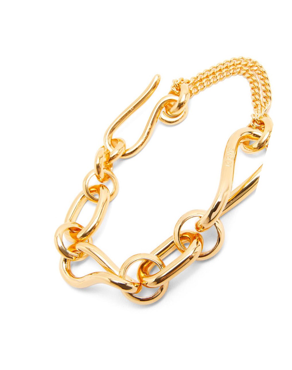 Loewe Chainlink bracelet in sterling silver Dorados | ESHAN-2401