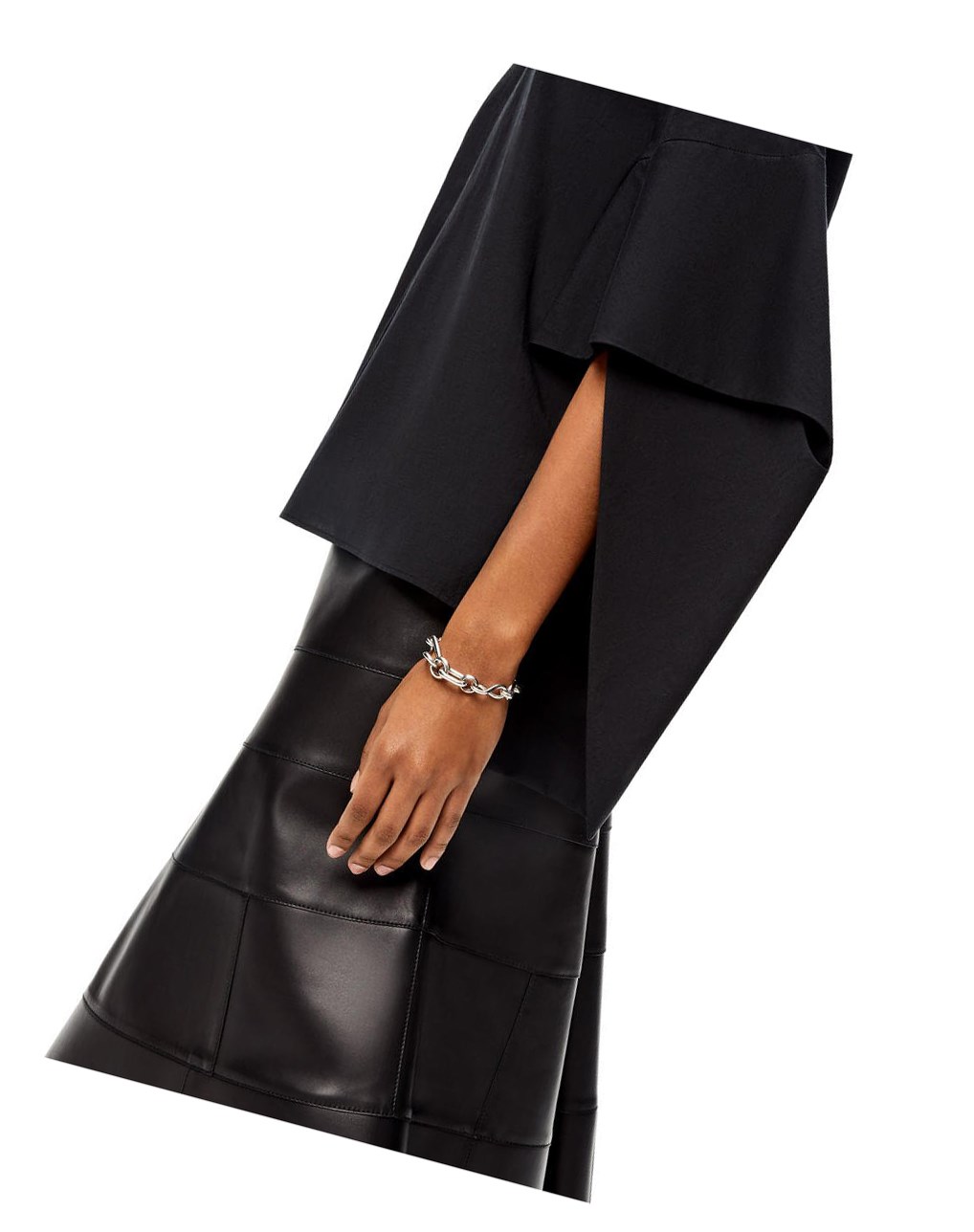 Loewe Chainlink bracelet in sterling silver Plateados | MWEXB-7861