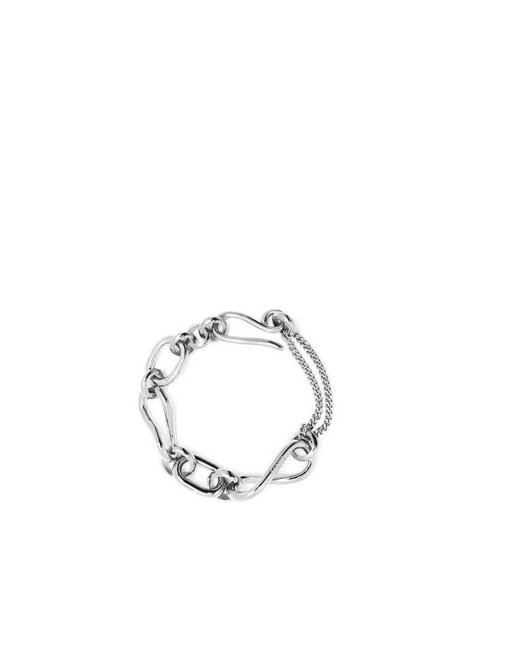 Loewe Chainlink bracelet in sterling silver Plateados | MWEXB-7861
