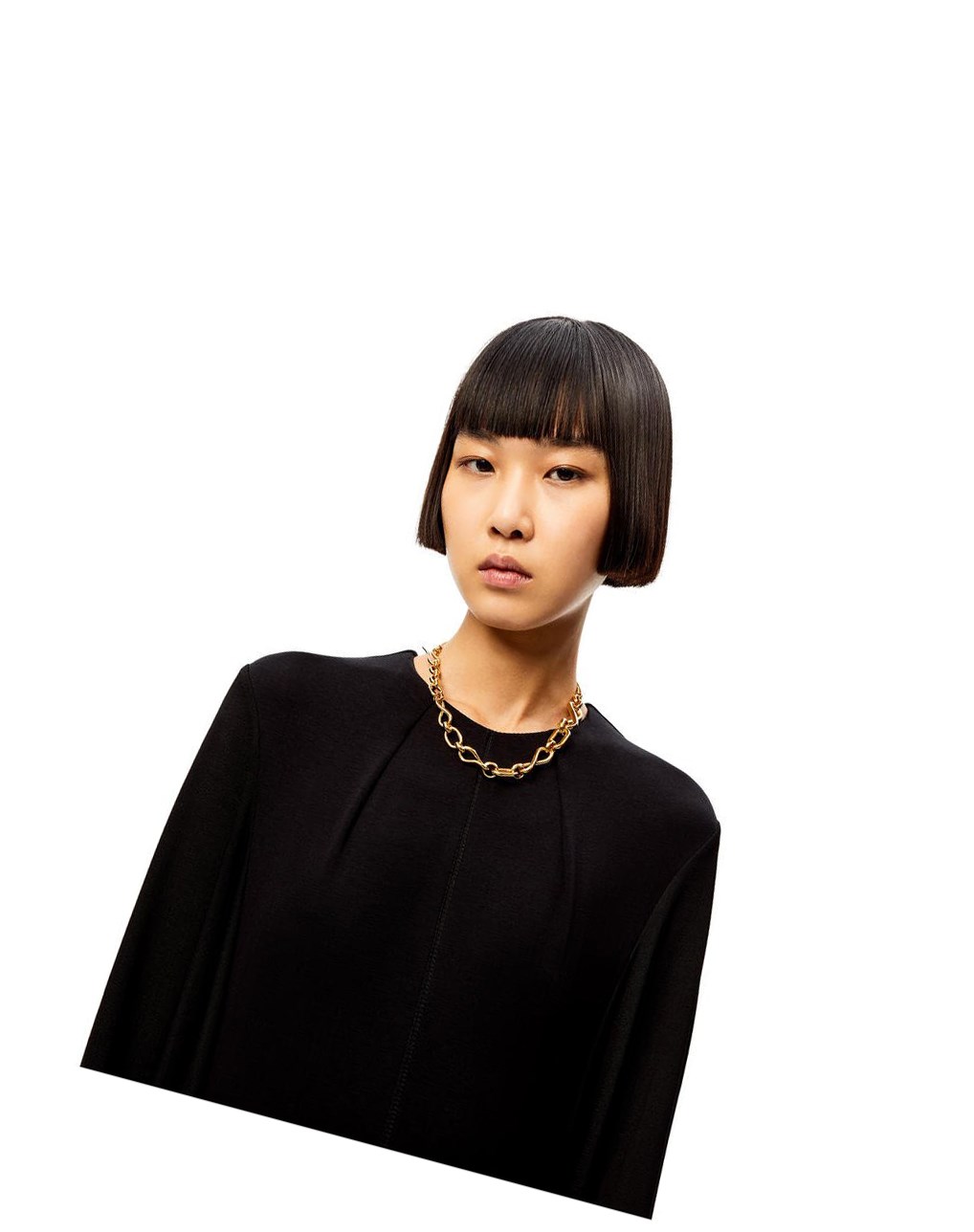 Loewe Chainlink necklace in sterling silver Dorados | KXRFP-8647