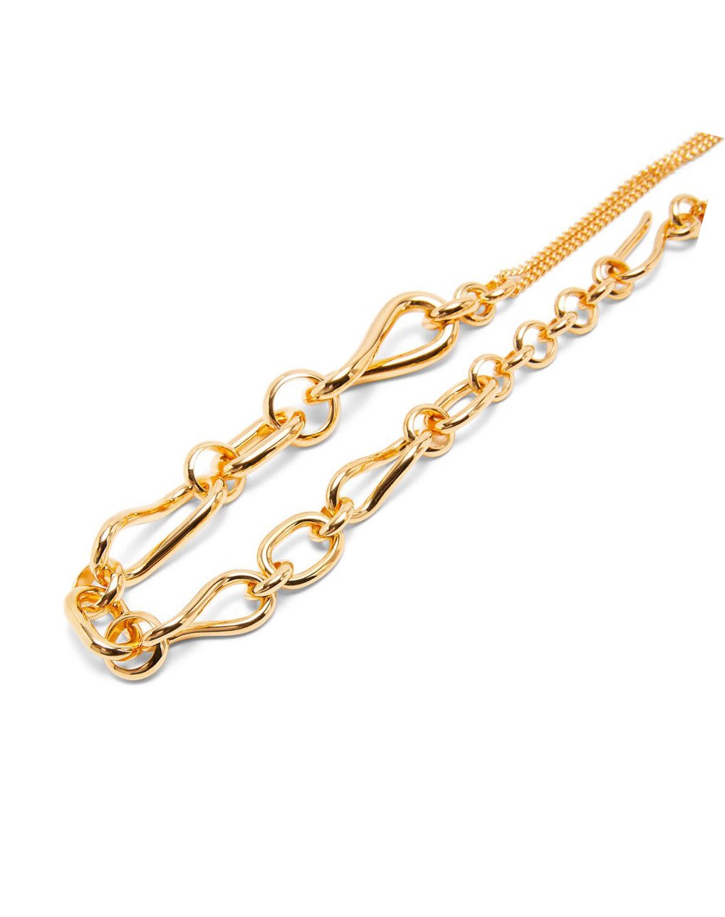 Loewe Chainlink necklace in sterling silver Dorados | KXRFP-8647