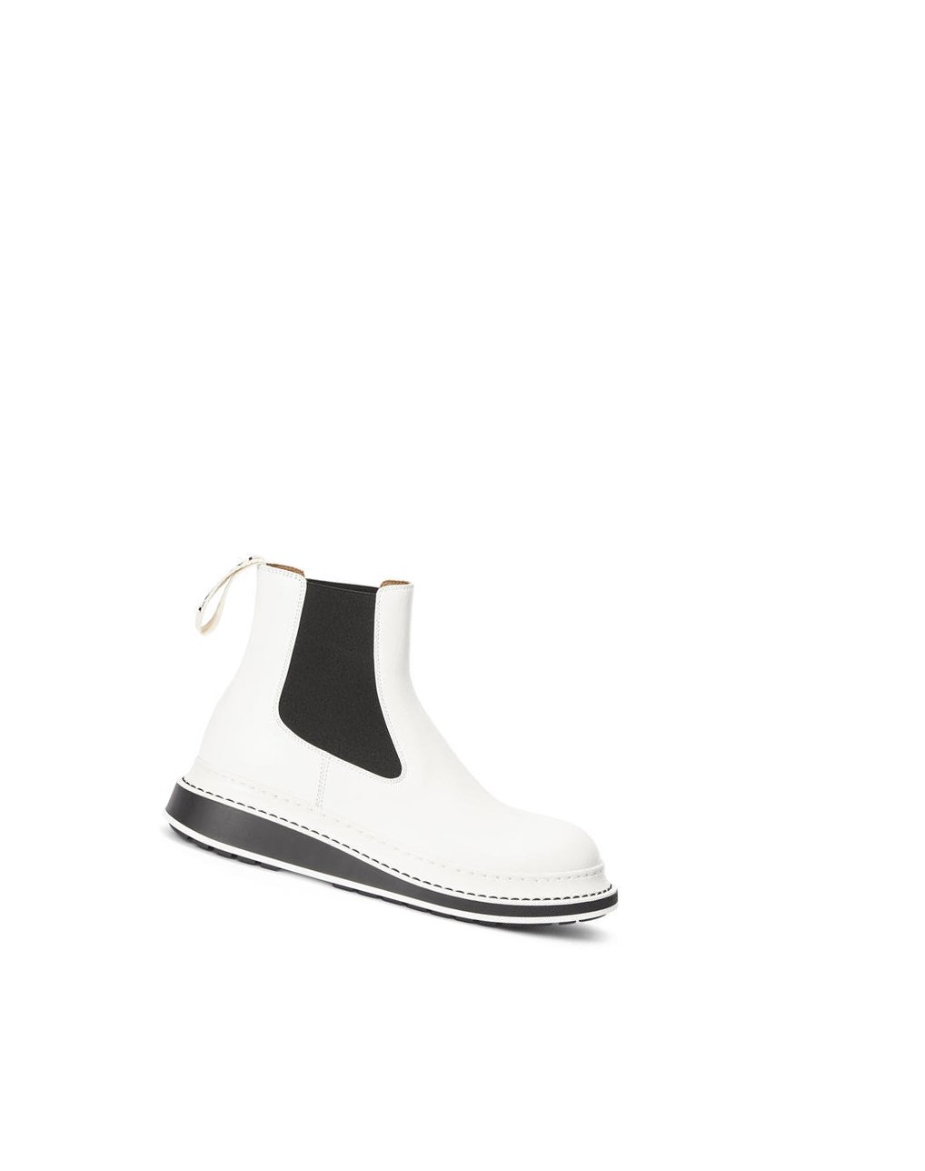 Loewe Chelsea boot in calfskin Blancos | WPAEZ-6842