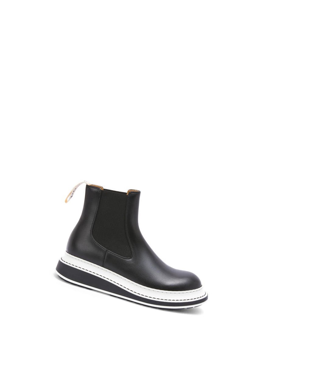 Loewe Chelsea boot in calfskin Negros | OBVCI-0497