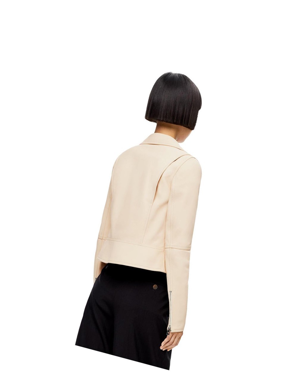Loewe Ciclismo jacket in nappa Ecru | YDSHE-4160
