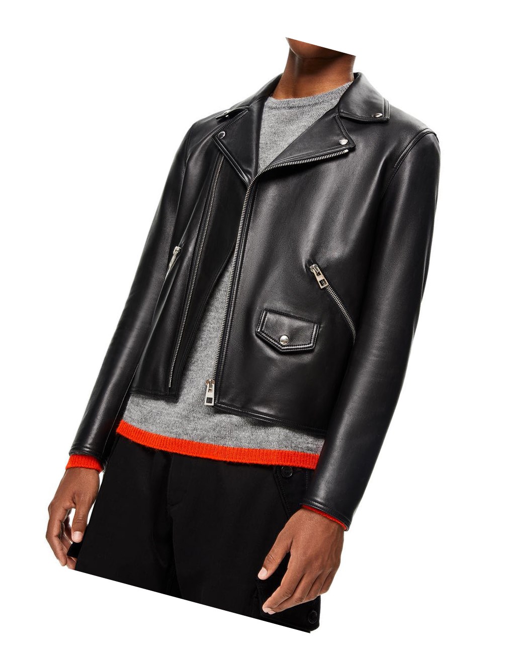Loewe Ciclismo jacket in nappa Negros | ITYQB-5732