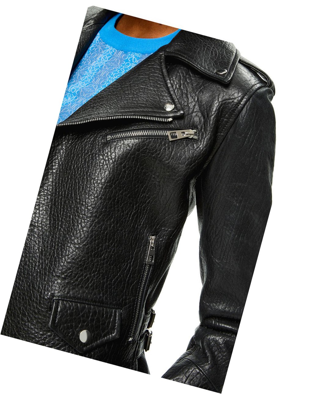 Loewe Ciclismo jacket in nappa Negros | QNBPV-6140