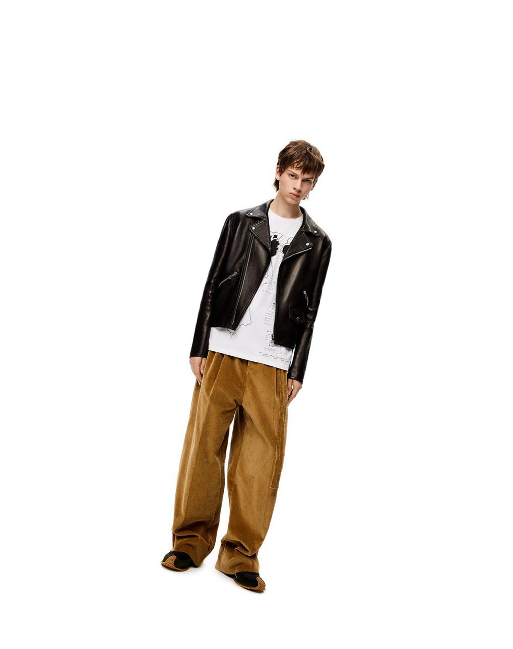Loewe Ciclismo jacket in nappa Negros | SWLAD-8057