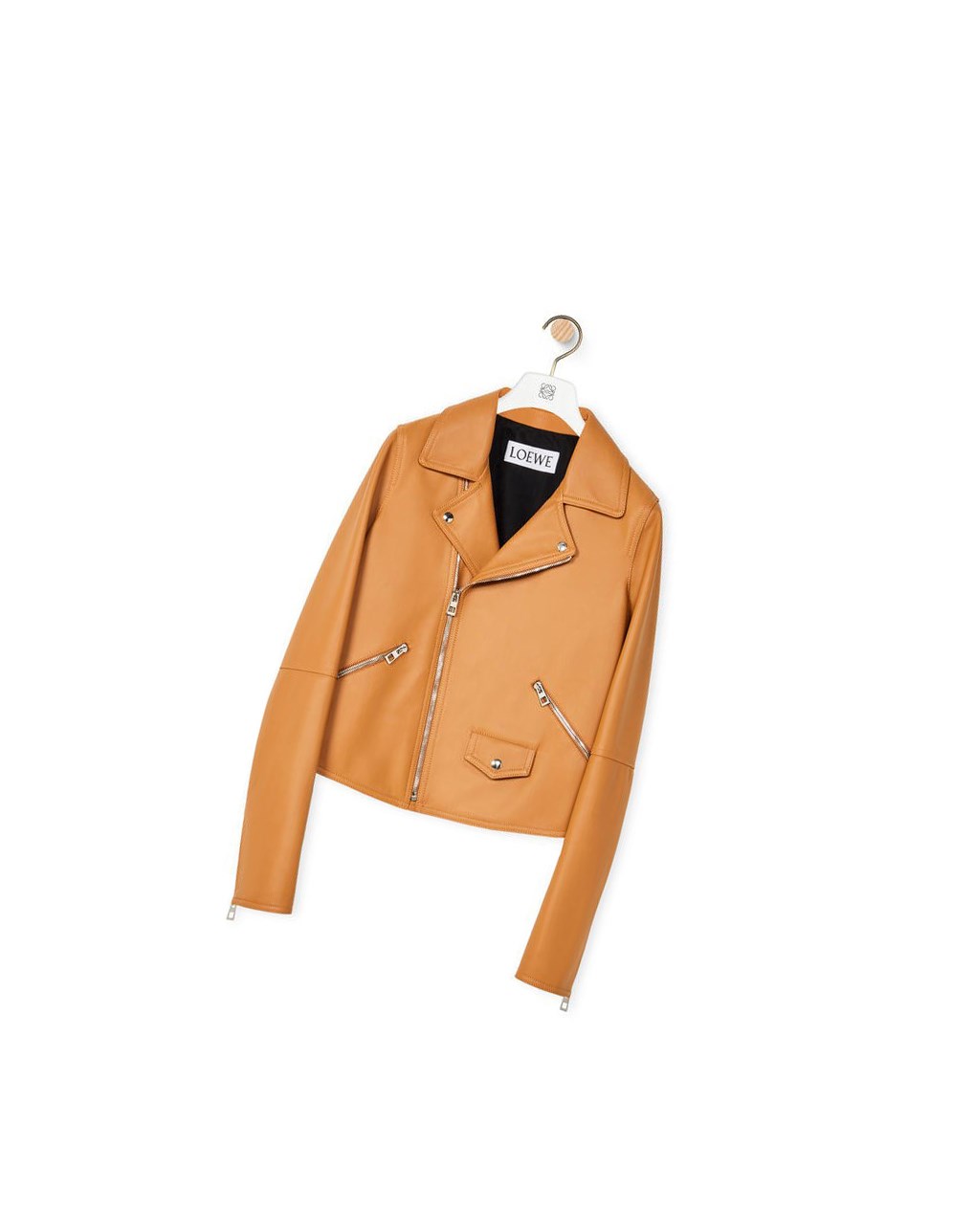 Loewe Ciclismo jacket in nappa Warm Desert | UFEWL-7124