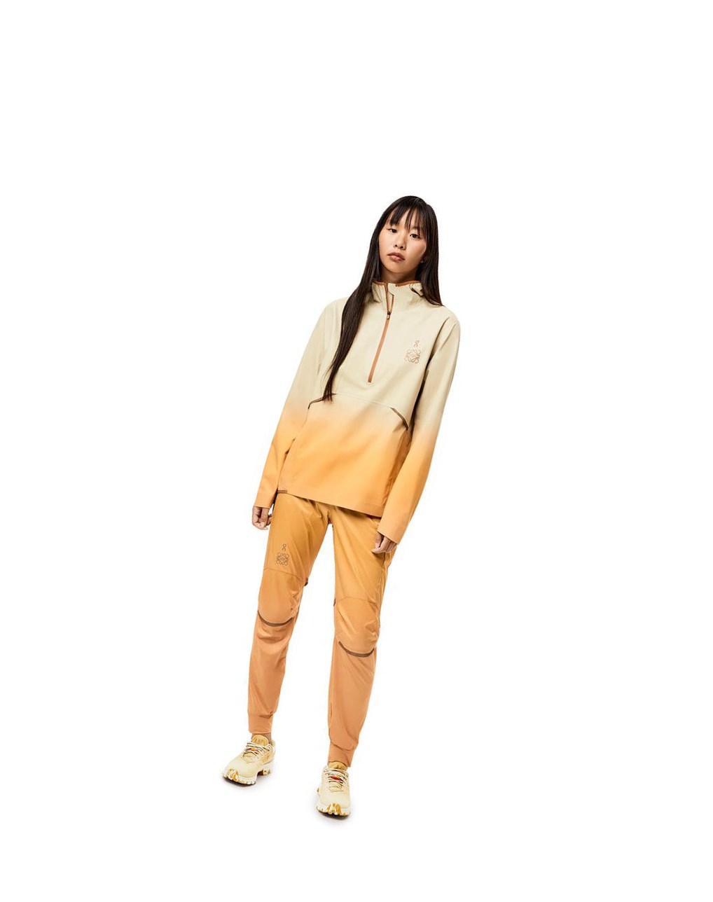 Loewe Cloudventure running shoe in nylon Naranjas | MNXQU-9150