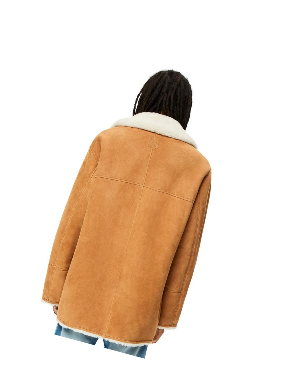 Loewe Coat in shearling Blancos | FAMZN-5368