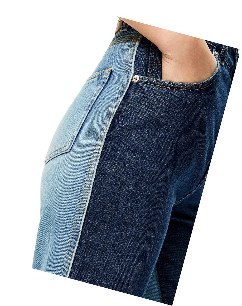 Loewe Cropped jeans in denim Azules Azules Azules | LFCVO-4098