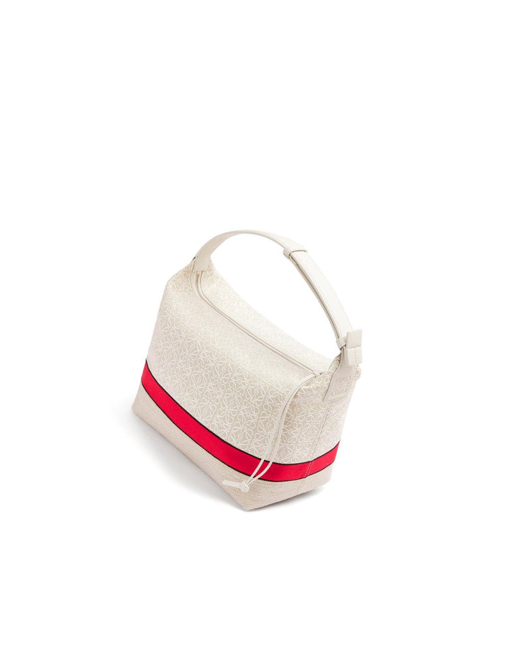 Loewe Cubi bag in jacquard and calfskin Rojos | DHZWU-1749