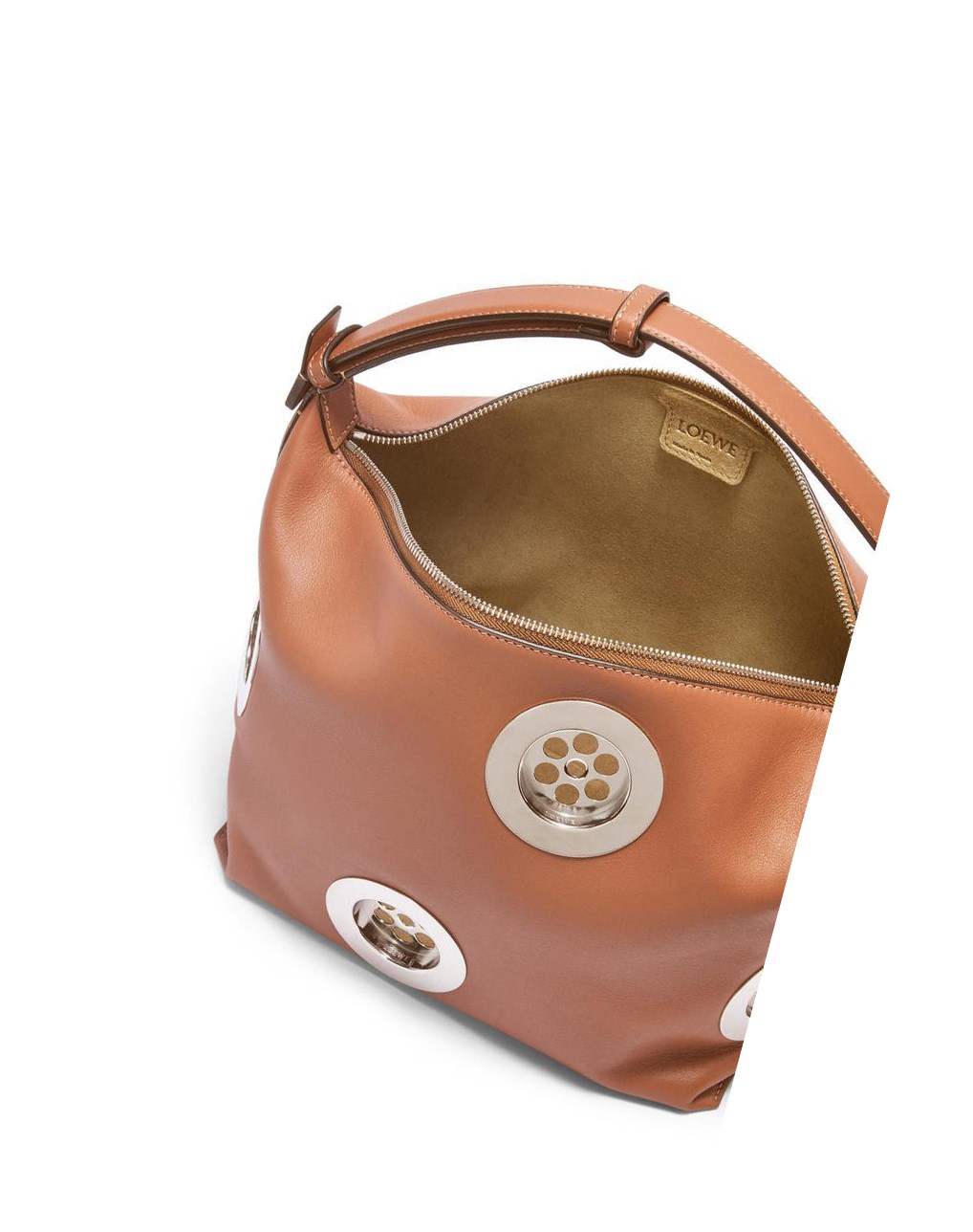 Loewe Cubi bag in supple smooth calfskin Tan | GNHCT-8163
