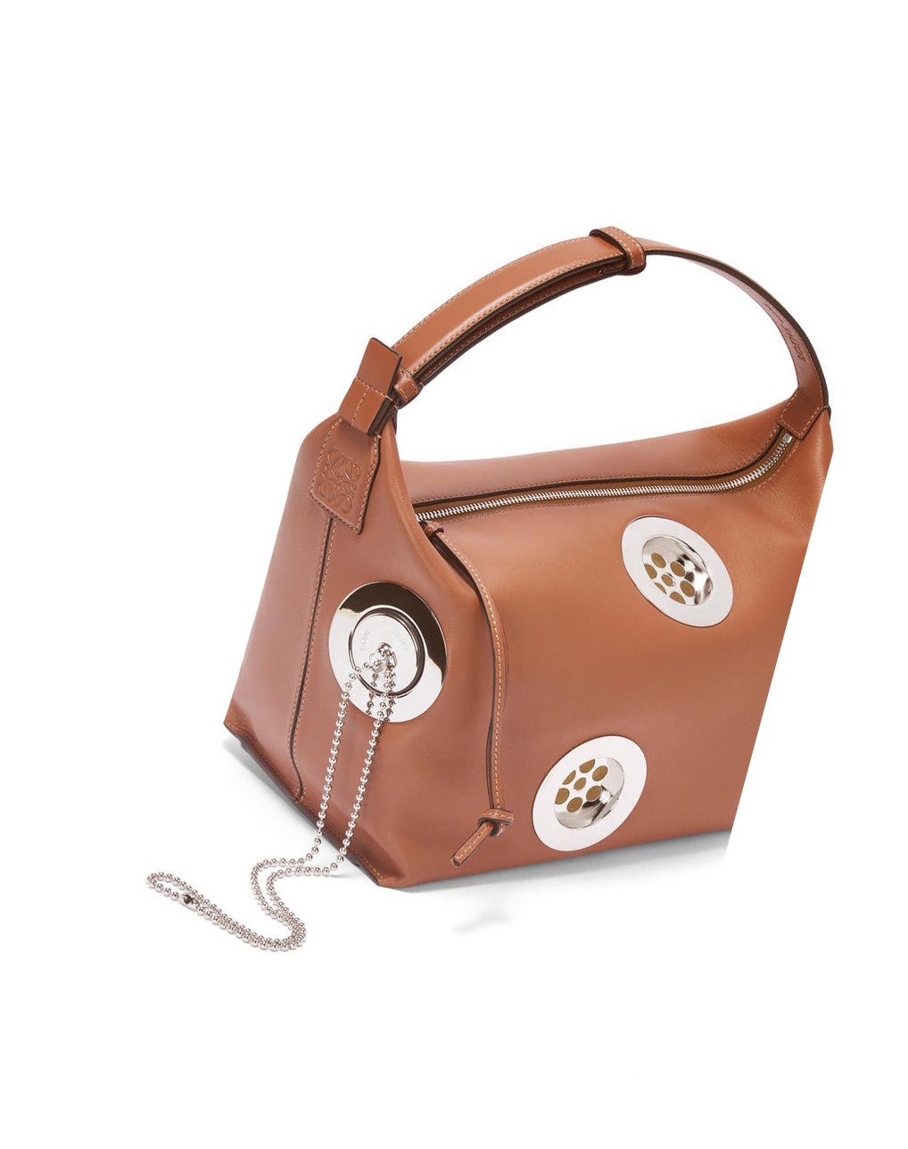 Loewe Cubi bag in supple smooth calfskin Tan | GNHCT-8163