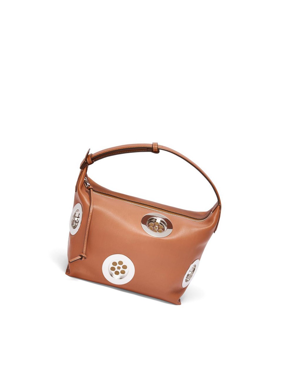Loewe Cubi bag in supple smooth calfskin Tan | GNHCT-8163