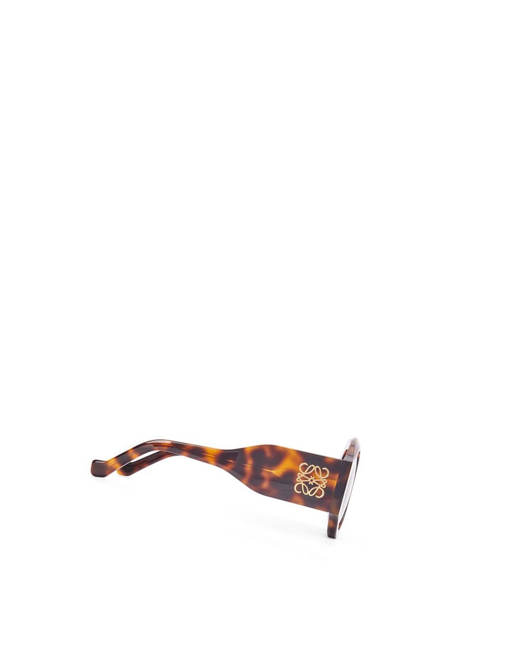 Loewe Curved sunglasses in acetate Shiny Classic Havana | LNGKZ-8973