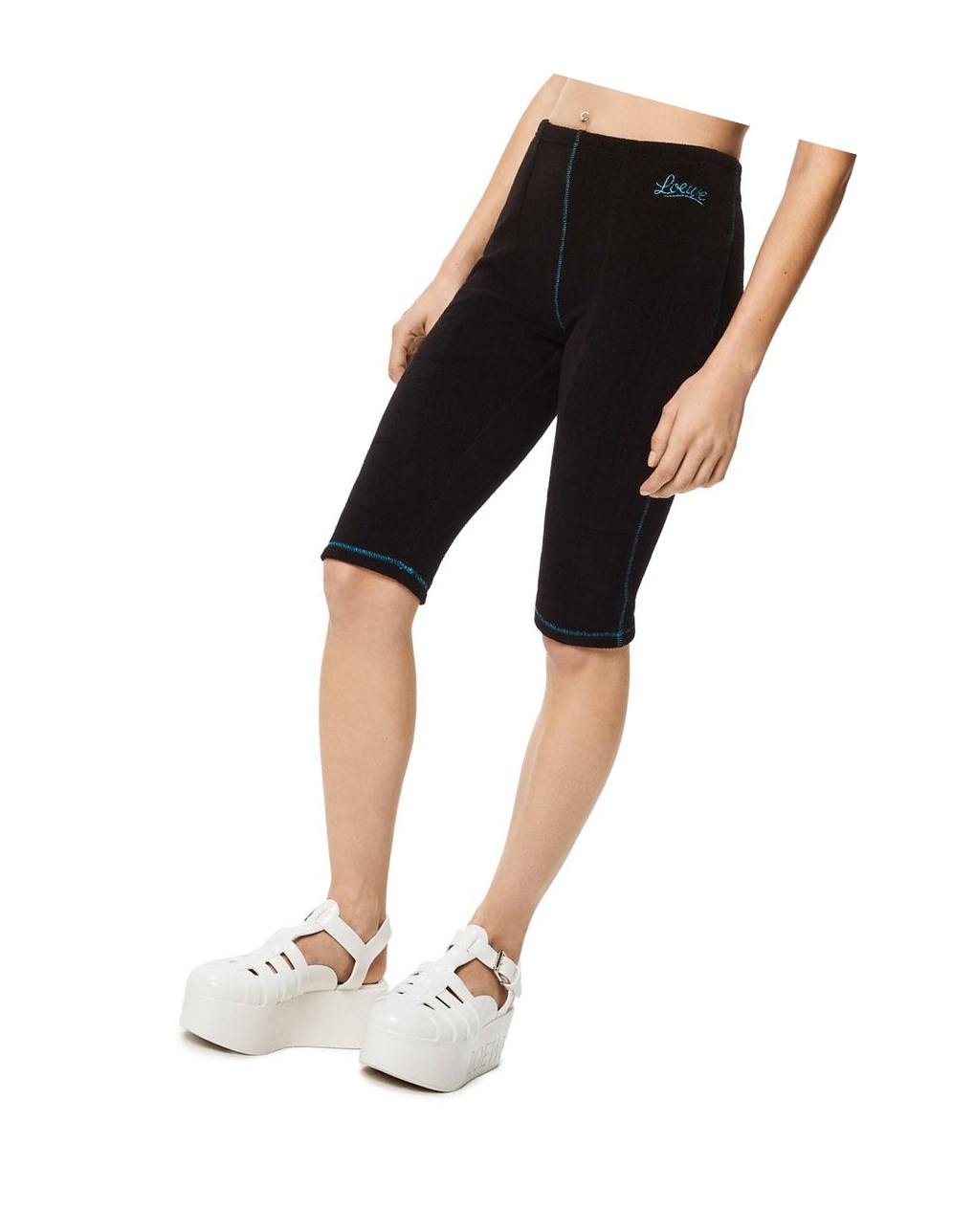 Loewe Cycling shorts in viscose Negros | CLHSF-2965