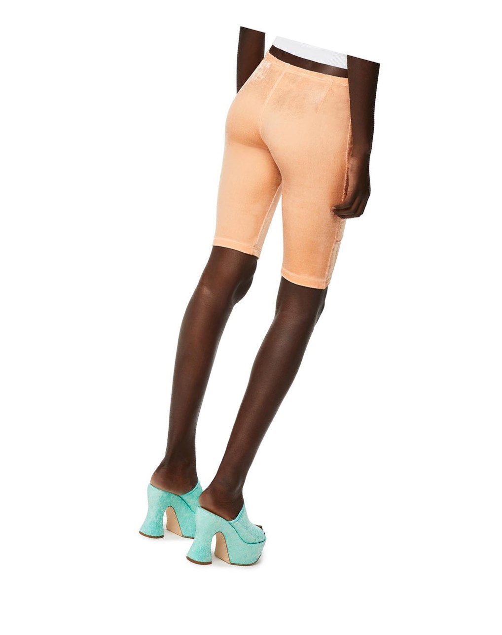 Loewe Cycling shorts in viscose Rosas | BOPEH-8016