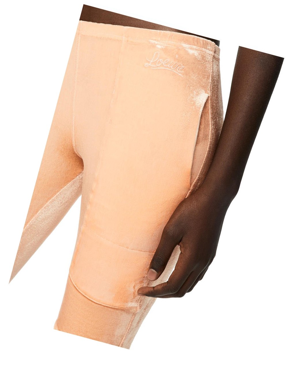 Loewe Cycling shorts in viscose Rosas | BOPEH-8016