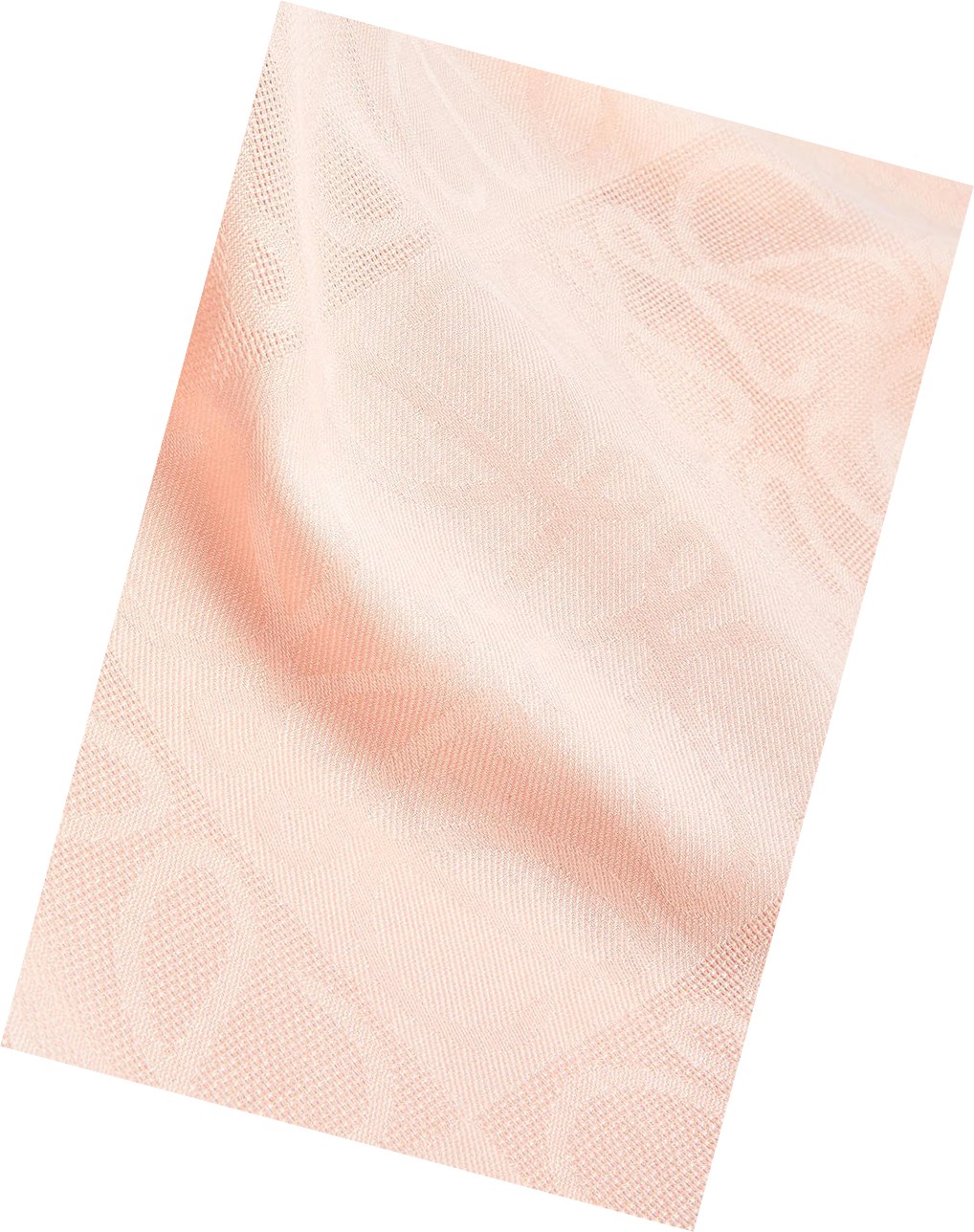 Loewe Damero scarf in wool, silk and cashmere Nude | ARUFQ-8349