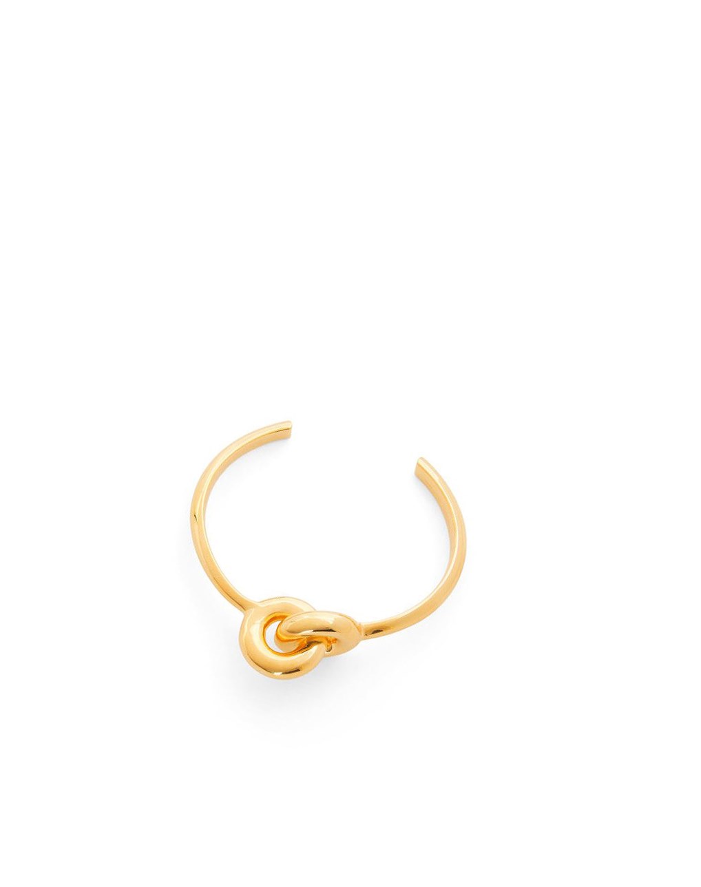 Loewe Donut link cuff in sterling silver Dorados | DVOTC-6129