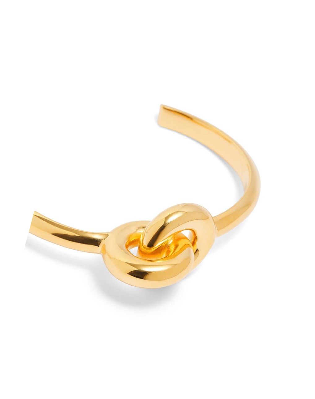 Loewe Donut link cuff in sterling silver Dorados | DVOTC-6129