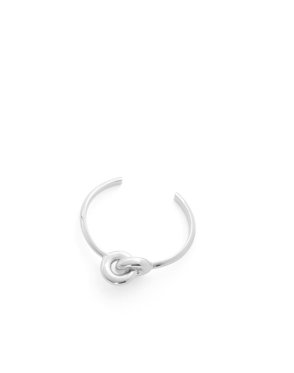 Loewe Donut link cuff in sterling silver Plateados | XCSOF-5213
