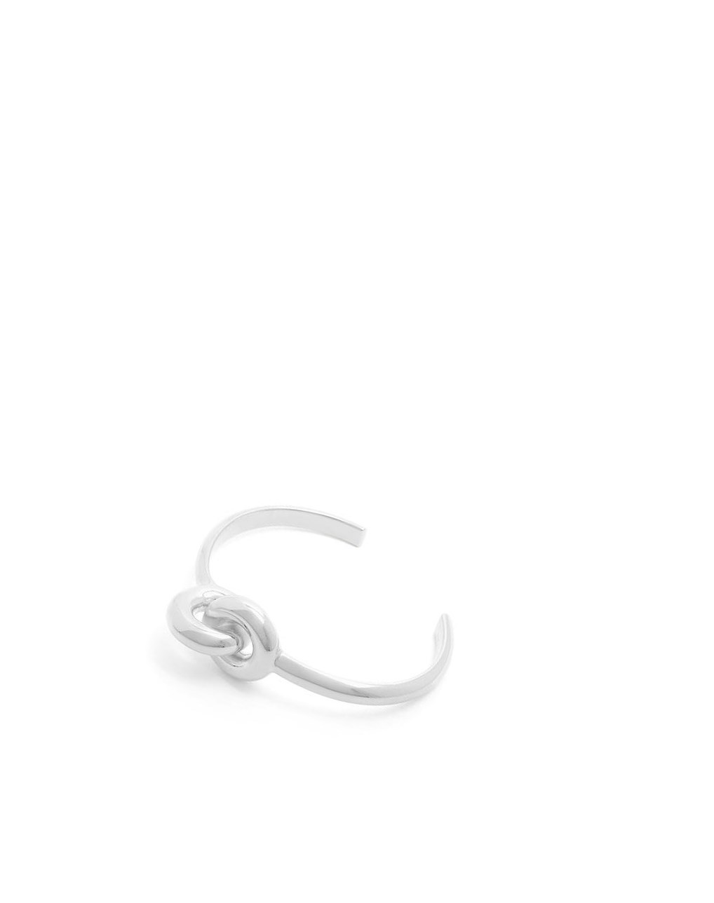 Loewe Donut link cuff in sterling silver Plateados | XCSOF-5213