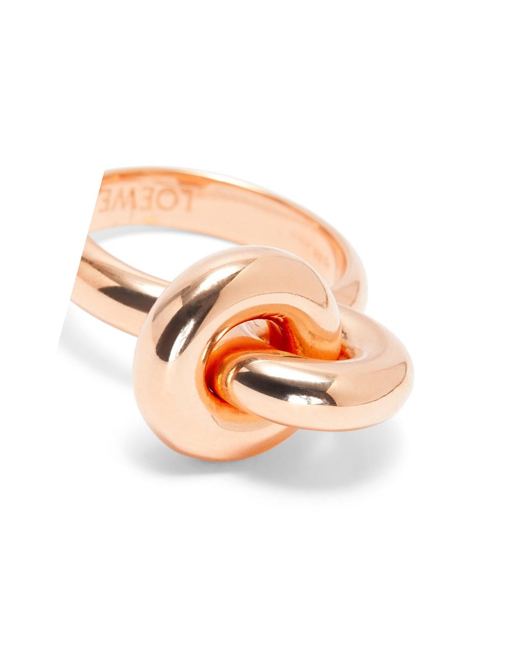 Loewe Donut link ring in sterling silver Rosas Dorados | RCEPJ-2645