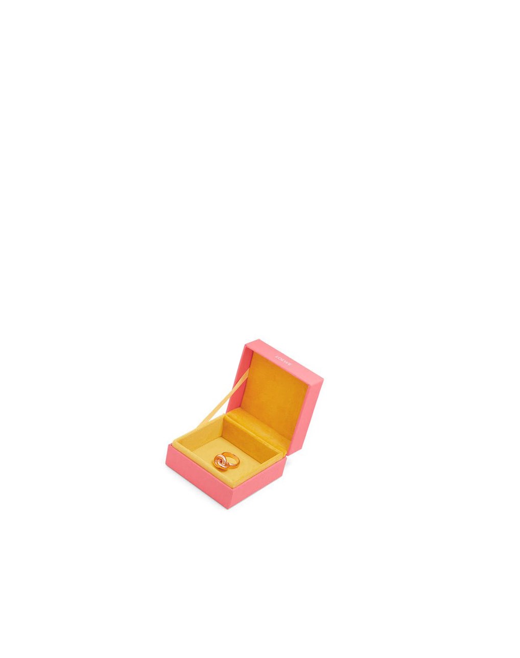 Loewe Donut link ring in sterling silver Rosas Dorados | RCEPJ-2645