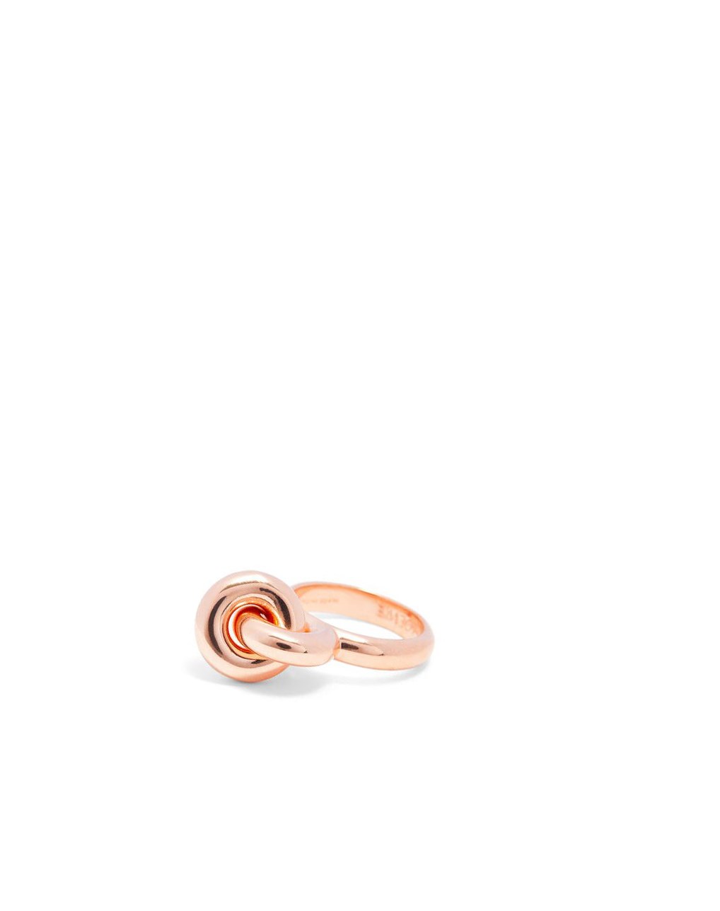 Loewe Donut link ring in sterling silver Rosas Dorados | RCEPJ-2645