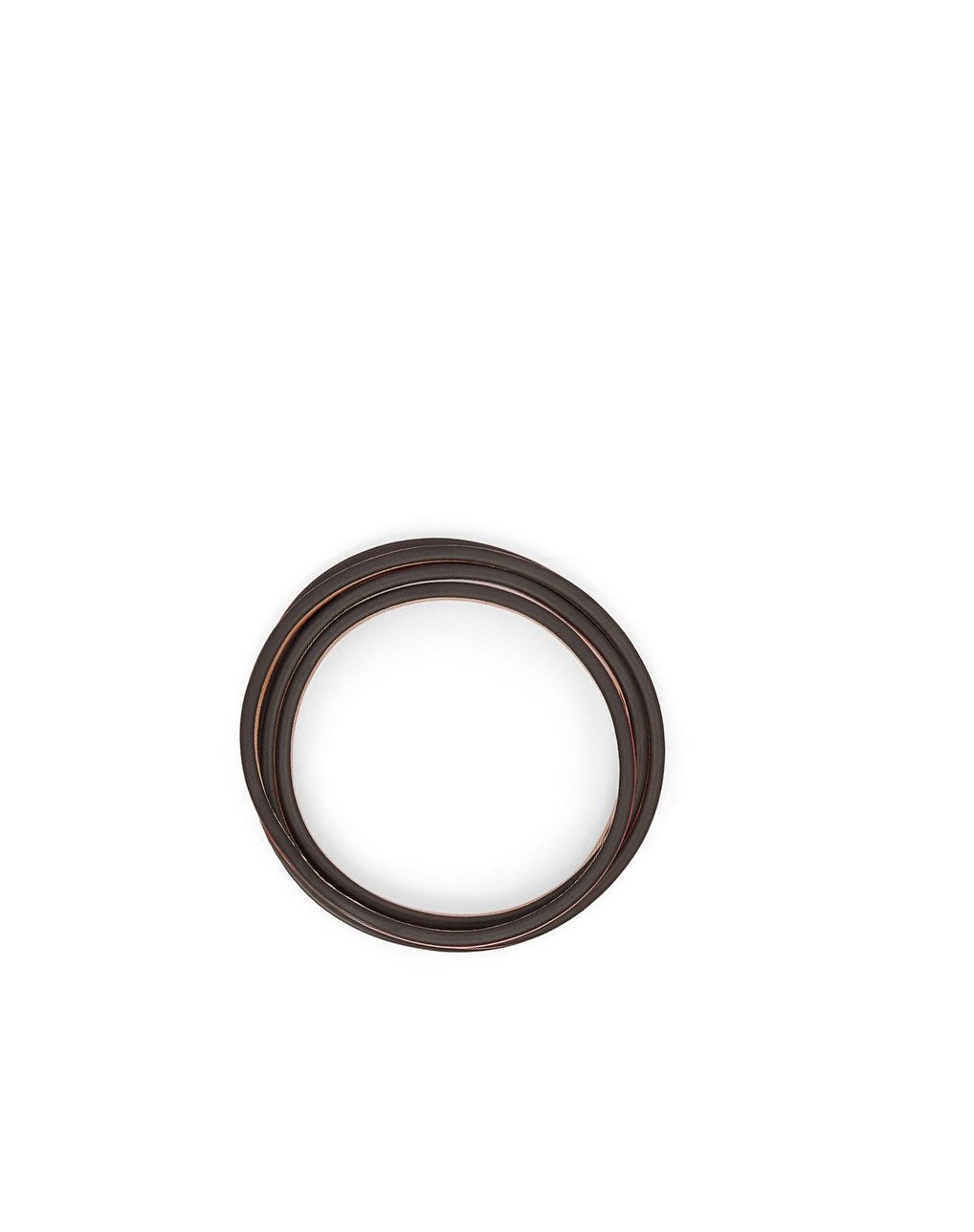 Loewe Double bangle set in classic calfskin Negros | JUSMA-0861