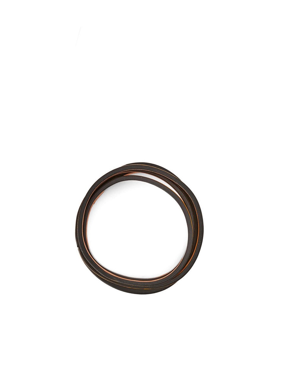 Loewe Double bangle set in classic calfskin Amarillos | VDHQO-4853