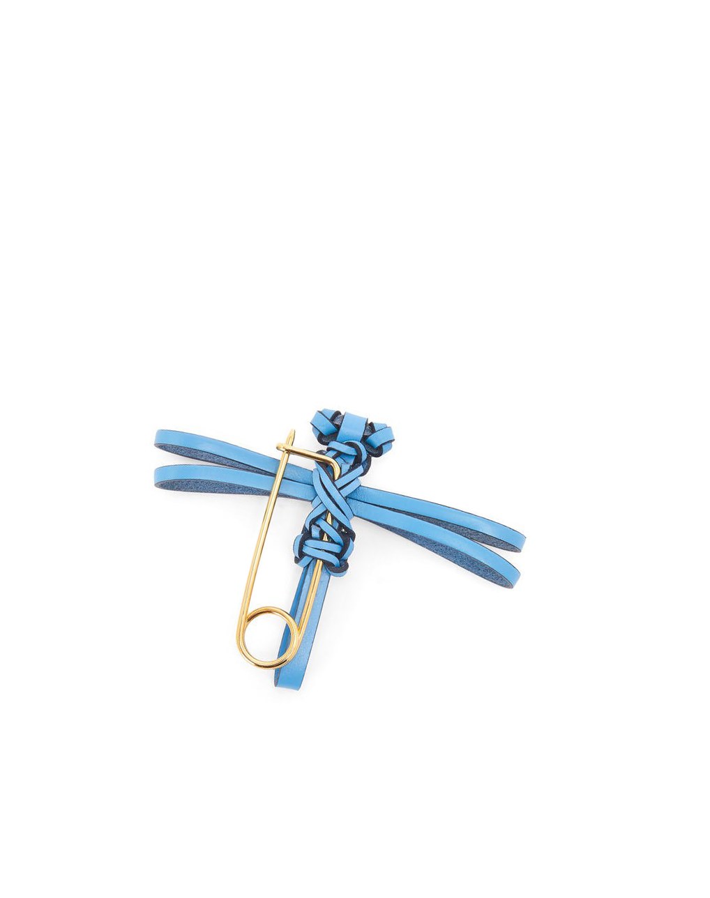 Loewe Dragonfly pin charm in calfskin Azules | OGVUA-4907