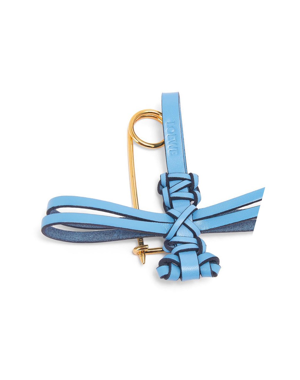 Loewe Dragonfly pin charm in calfskin Azules | OGVUA-4907